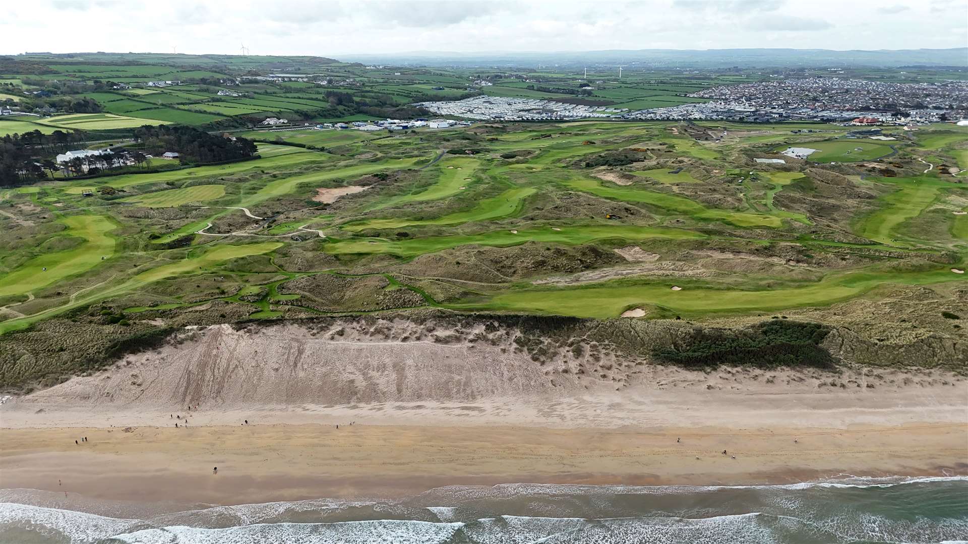 Royal Portrush Golf Club also hosted The Open in 2019 (Niall Carson/PA)
