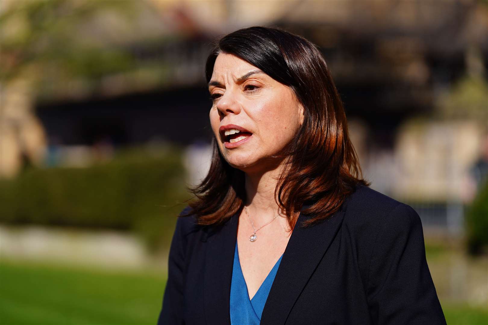 Liberal Democrat MP Sarah Olney (James Manning/PA)