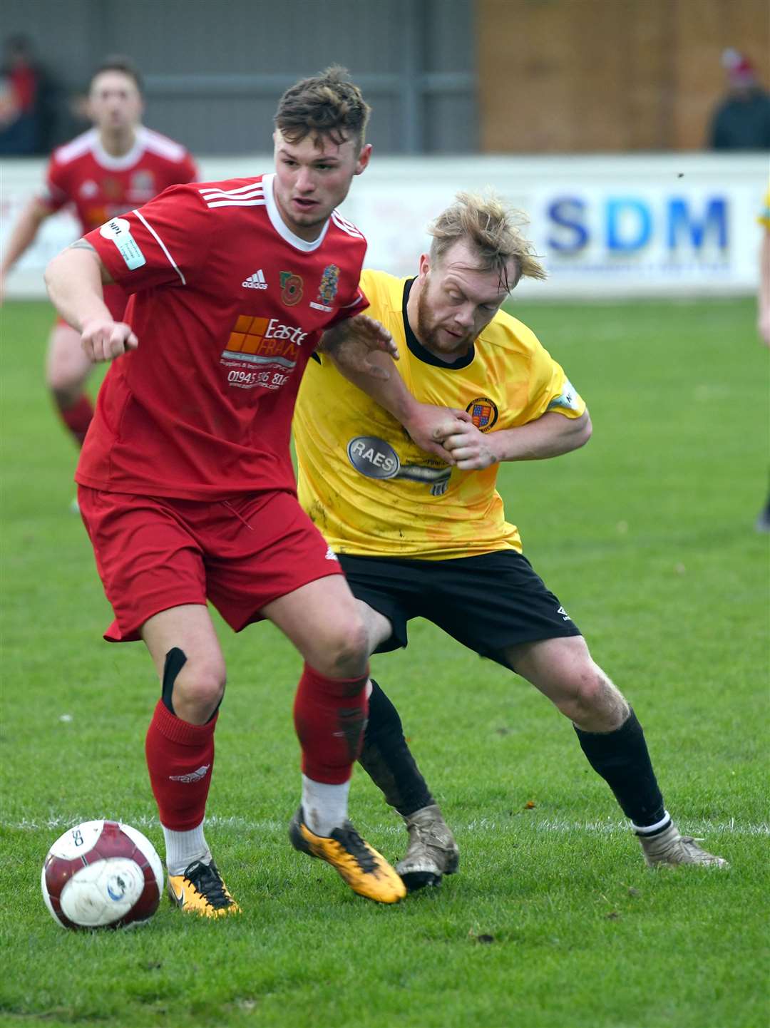 Danny Setchell scored for Wisbech.