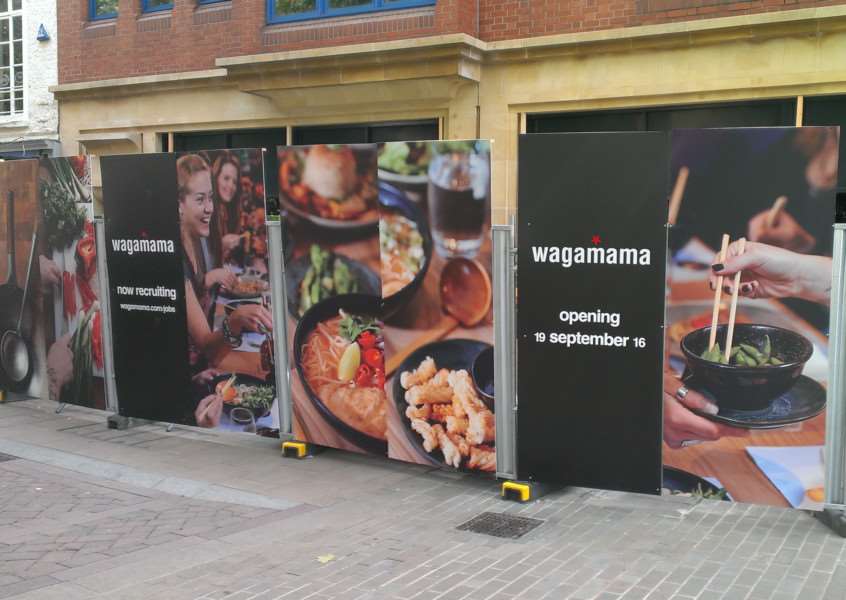 The Wagamama restaurant which is to open in Long Causeway on September 19.