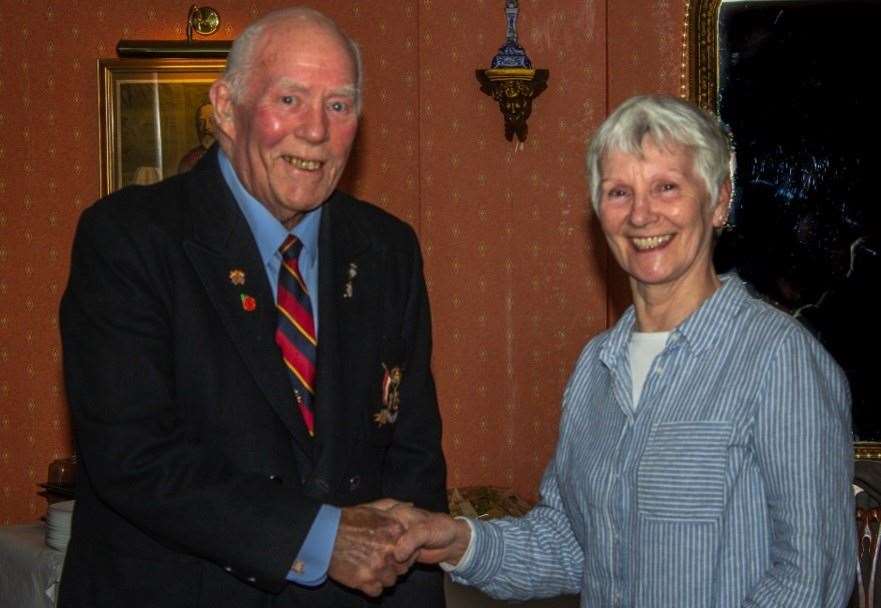 A five year award for Pam Robert