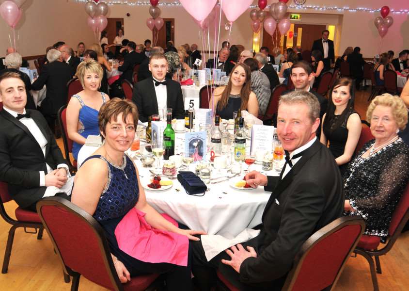 Guests at the Alexandra Lodge Ladies Night in Spalding. Photo by Tim Wilson.
