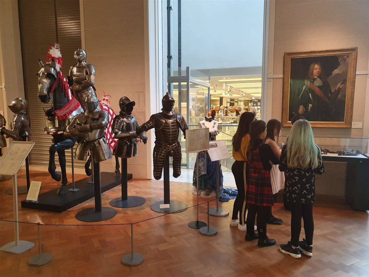 Pupils from St Peter's School visited the #INSPIRE2020 exhibition at the Fitzwiliam Museum. (24362016)
