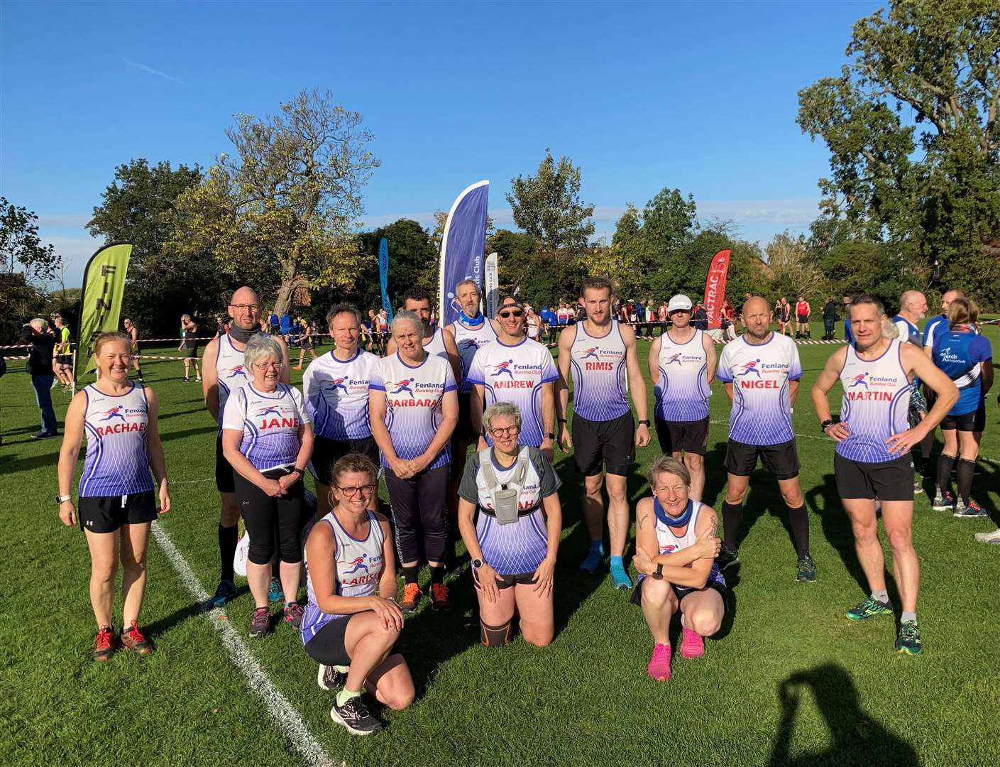 Fenland Running Club at Priory Park in St. Neots for the first of the season’s Frostbite series events (52776691)
