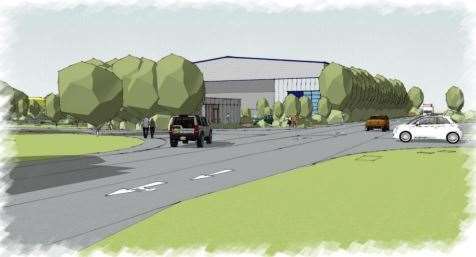Plans have gone in for the former Parkside Nursery site in Wisbech which include a drive-thru Starbucks. Images: Hulme Upright Architects. (61973280)
