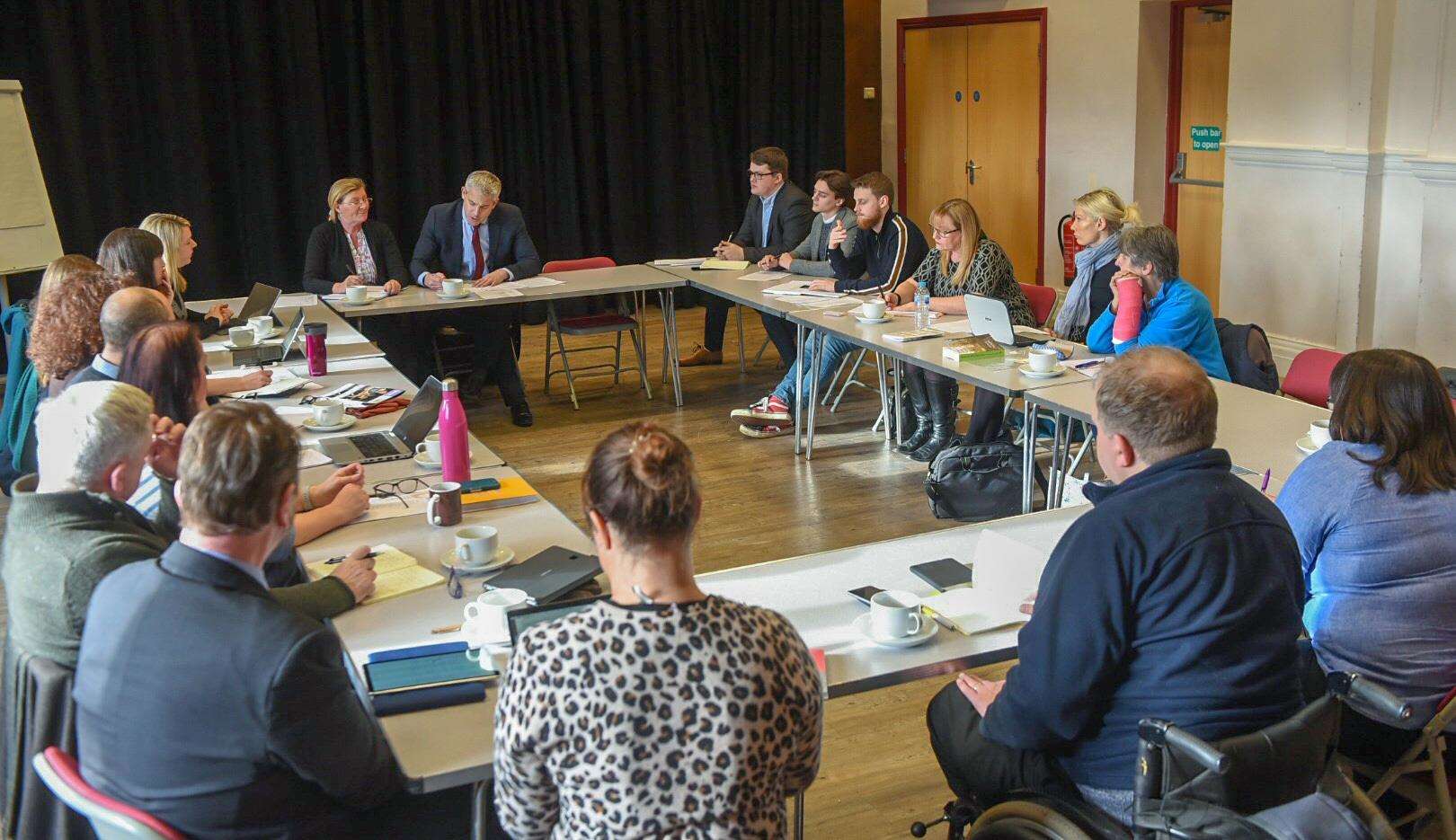 Steve Barclay MP hosted an arts funding meeting. (7016287)