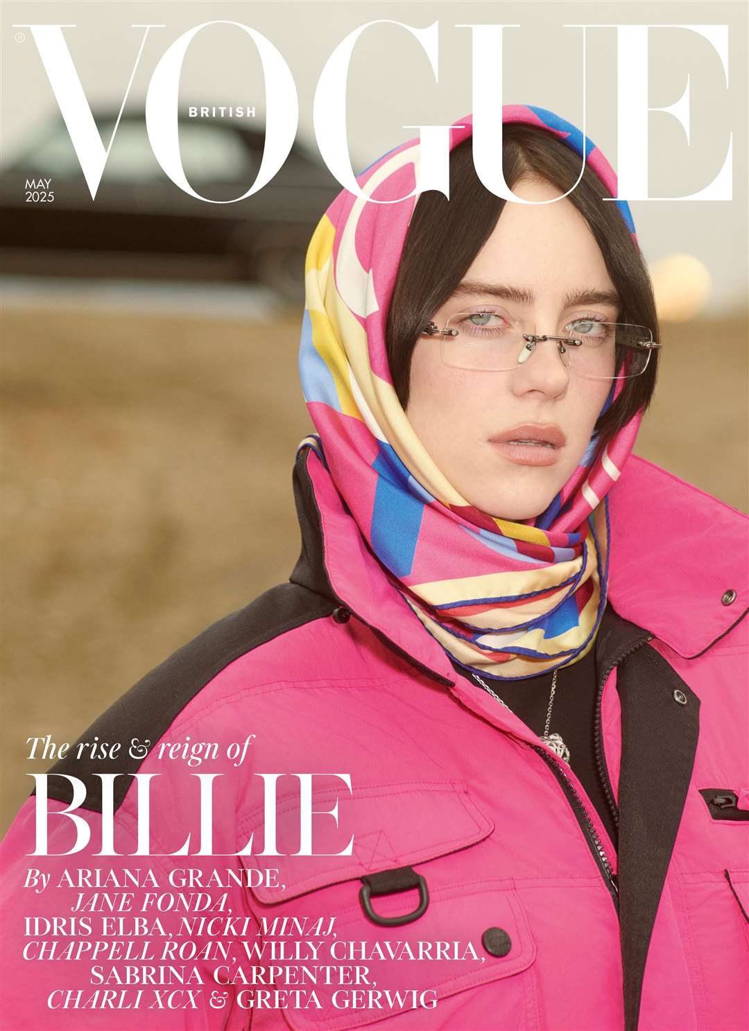 The cover of British Vogue (Clay Stephen Gardner/Vogue/PA)