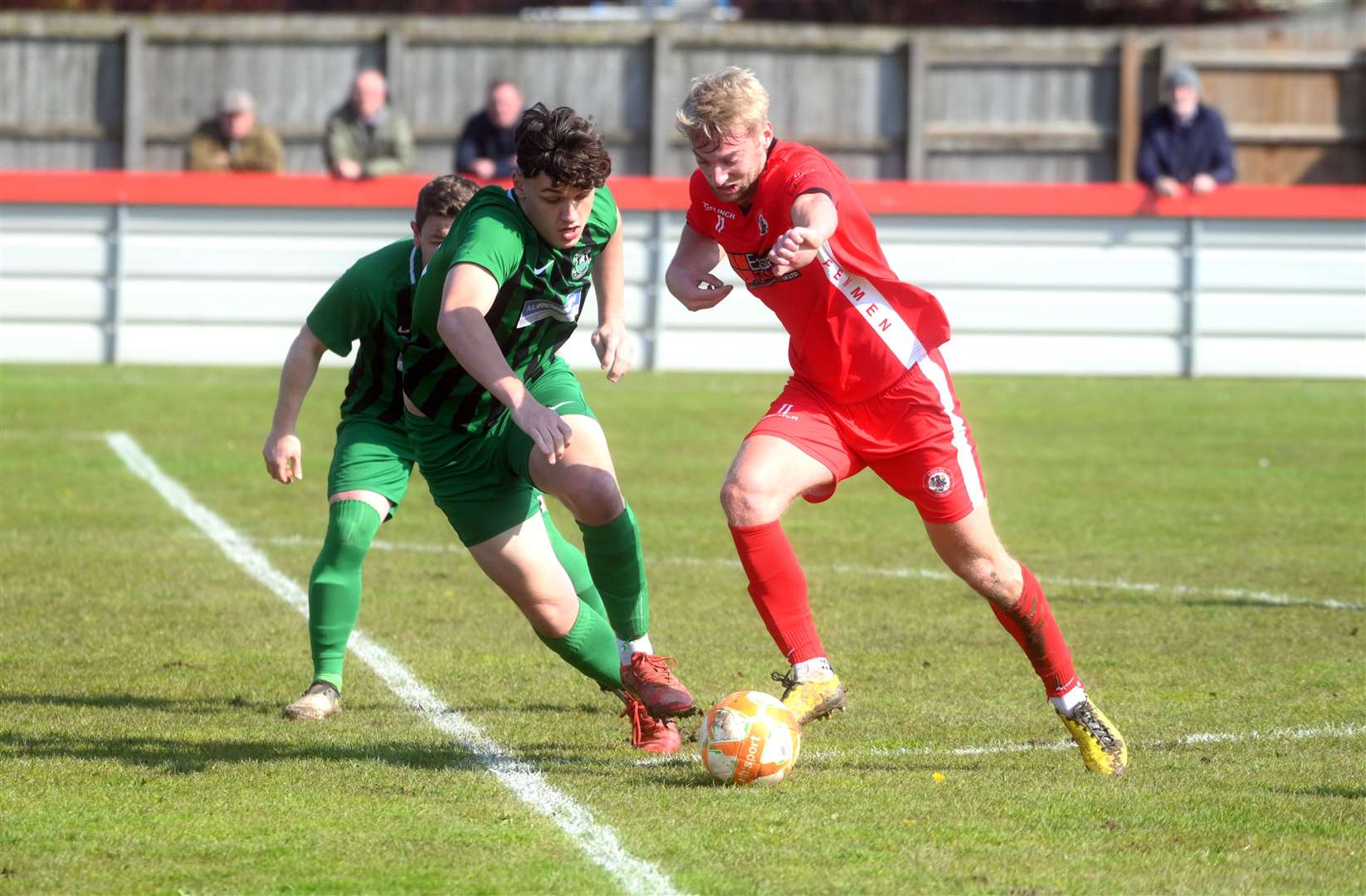 Wisbech Town v Belper United..Pat Kacirek. (63572525)