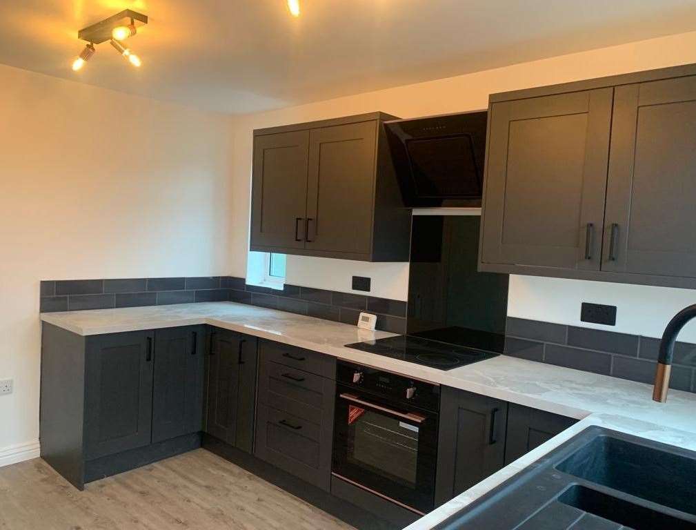 Property C after it has been renovated.