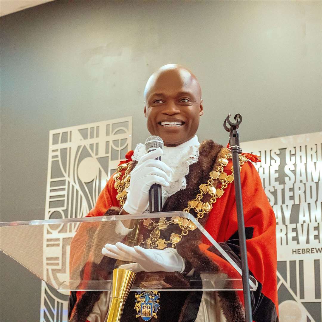 Mayor of Wisbech, Sidney Imafidon