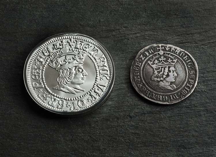Henry VII is the first monarch to be honoured (Royal Mint/PA) (54468463)