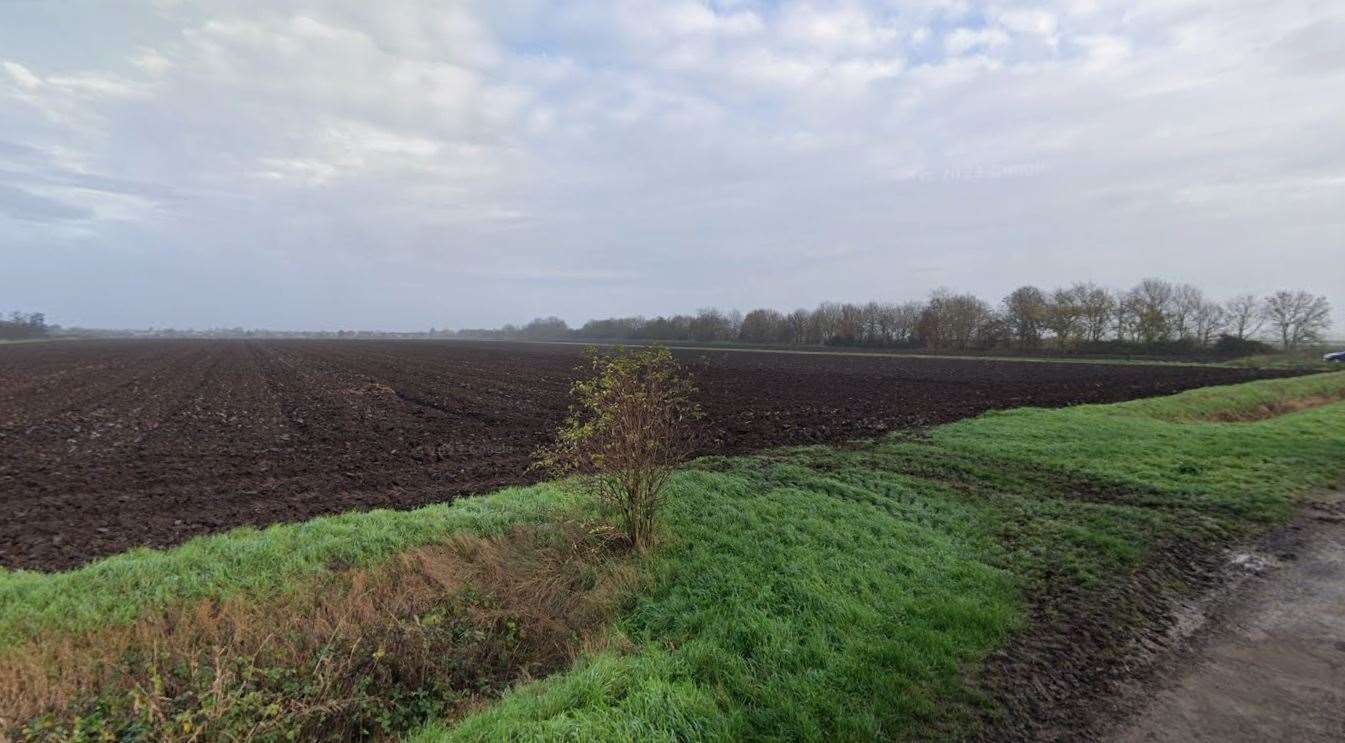 The land where the homes are set to be built