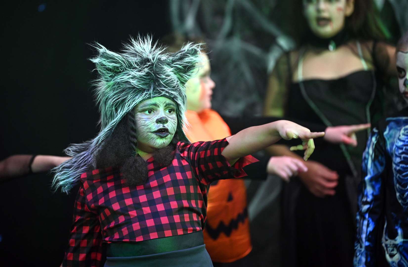 Nine Lives Theatre Company dress rehearsal of their Halloween show. (60312192)