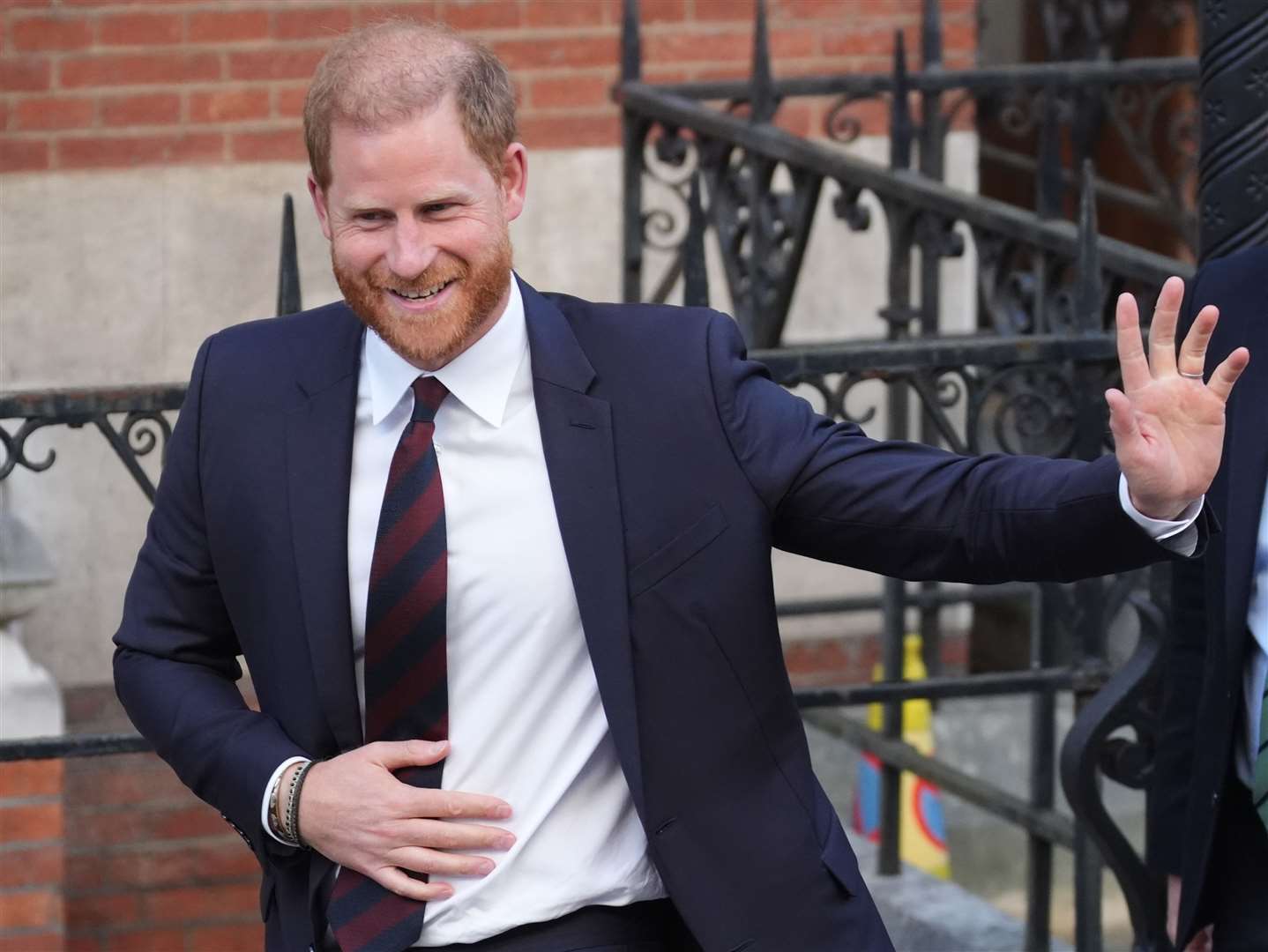 Harry attended both days of the appeal in London (Jonathan Brady/PA)