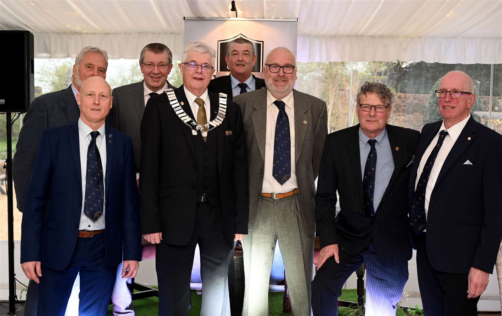 Wisbech Business Professional Men's Club 50th Anniversary with an audience with Steve Davis and Dennis Taylor