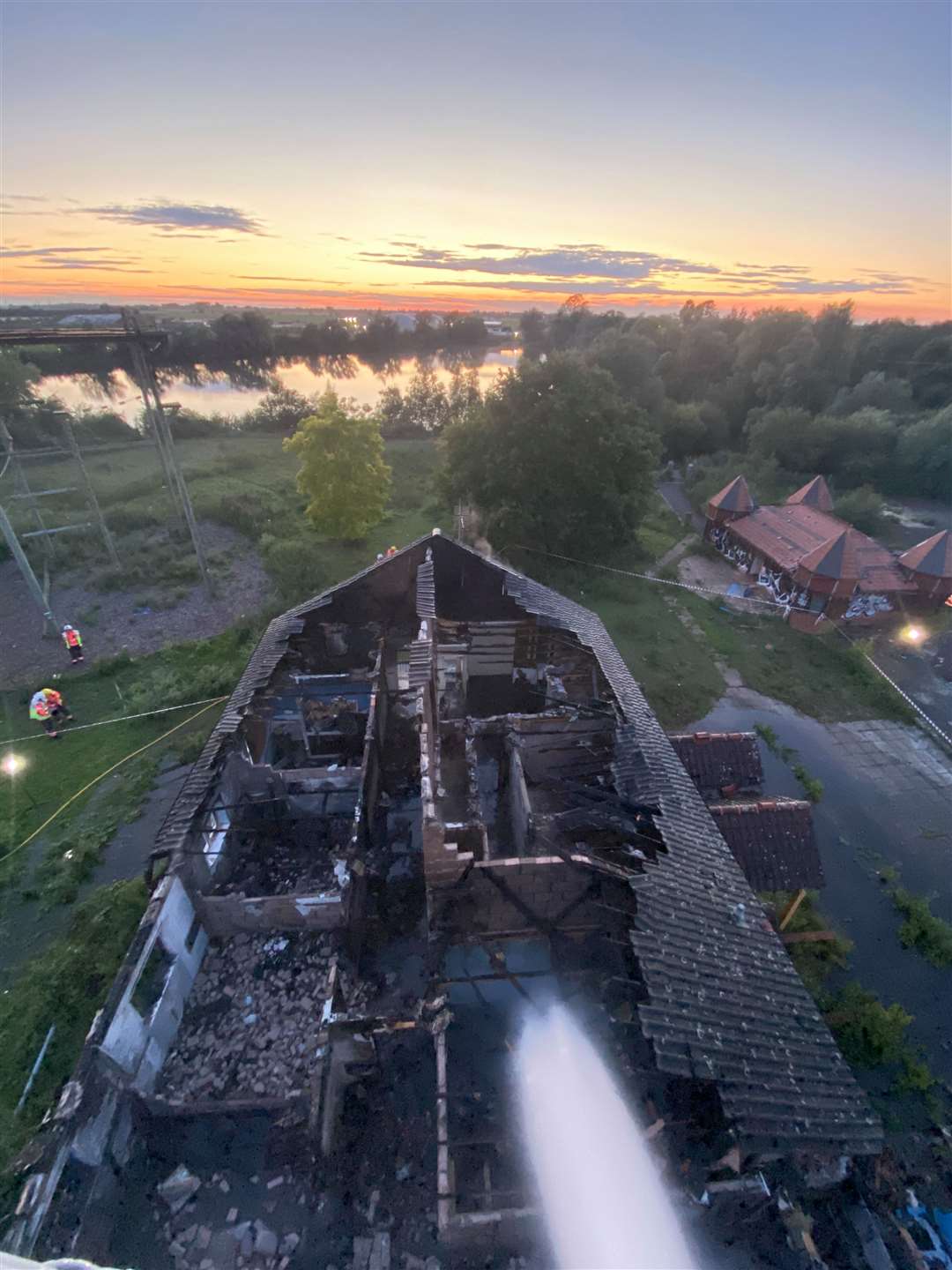 Mepal Outdoor Centre has been the victim of arson and vandalism attacks including this one last month.
