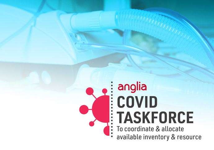 Anglia Components in Wisbech has set up a dedicated Covid-19 taskforce to help speed up the production of ventilators. (32856421)