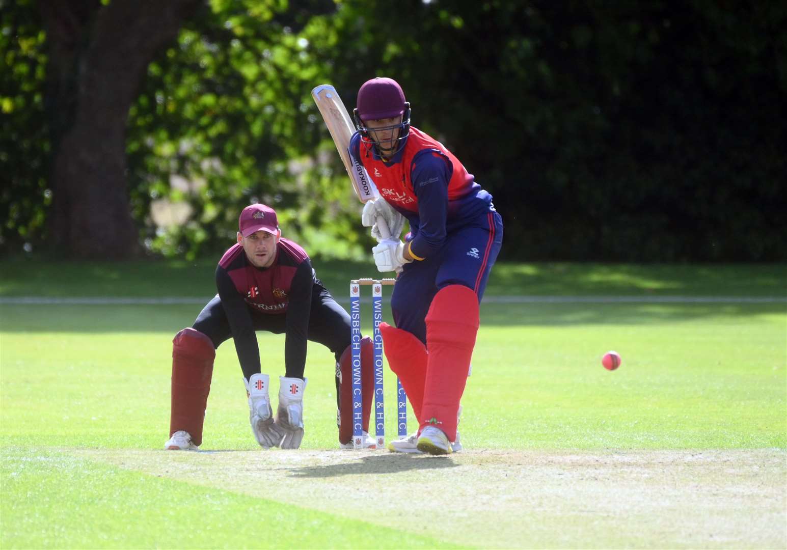 Wisbech v Fakenham in the EAPL play off final..George Gowler. (59554928)