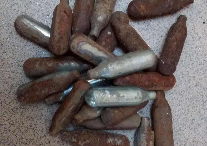 Pellets found