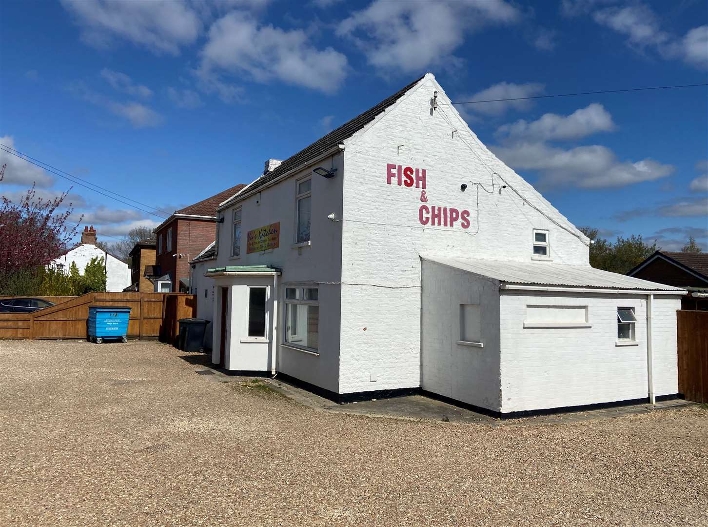 A fish and chips shop in Walton Highway
