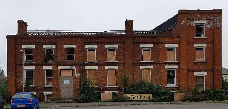 The Bridge Hotel in Sutton Bridge is an eyesore to the community