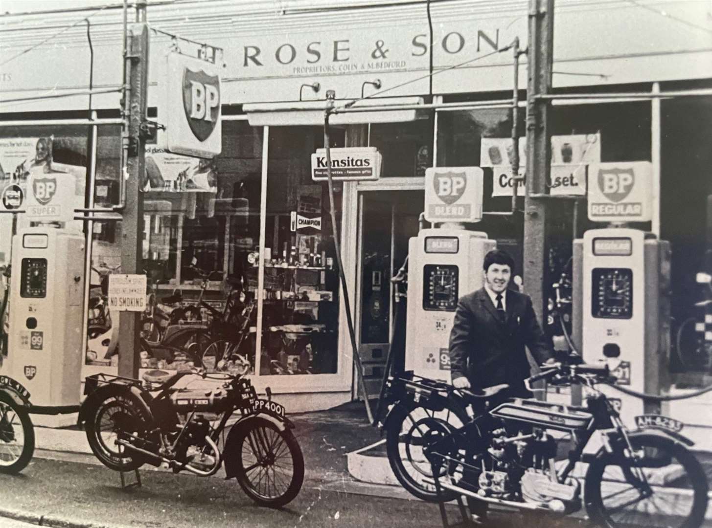 Colin Bedford owned the garage, now known as the Penny Farthing Garage for over a decade in the sixties and seventies.