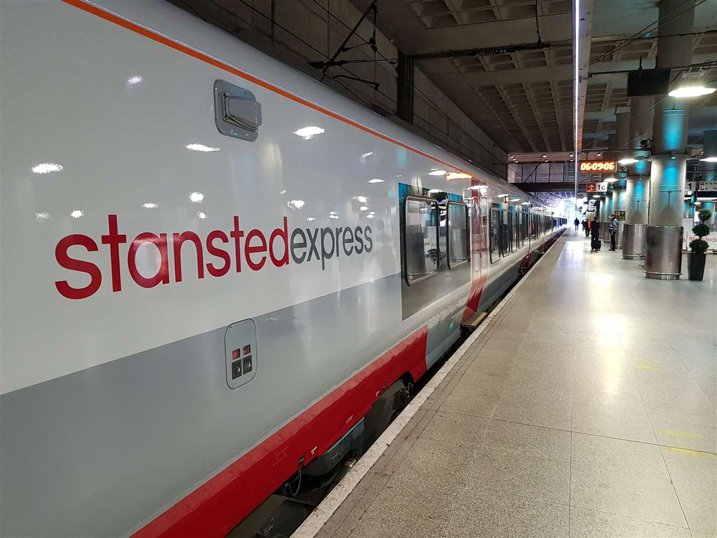 A Stansted Express train. Credit: Greater Anglia. (58469481)