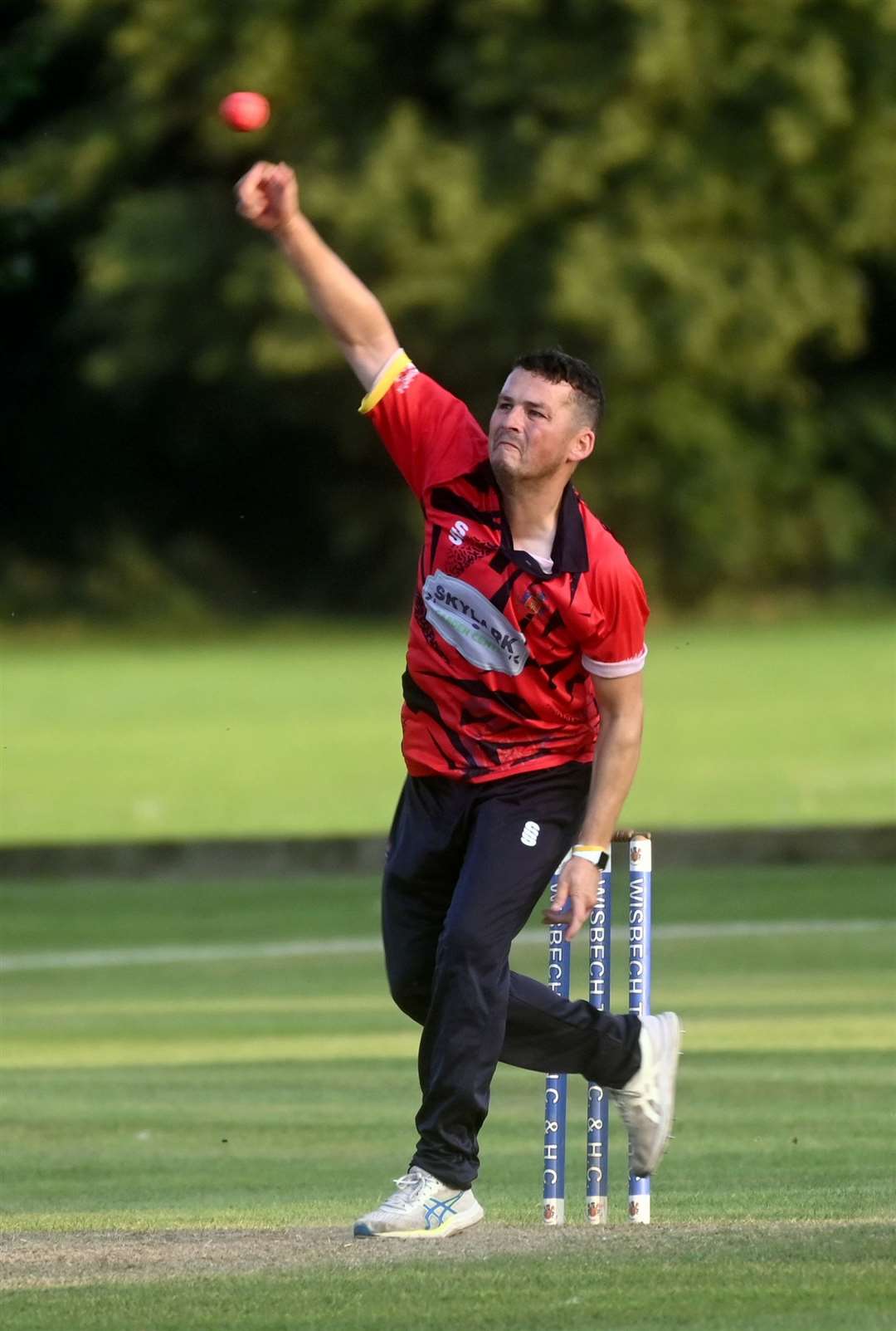 James Williams bowling