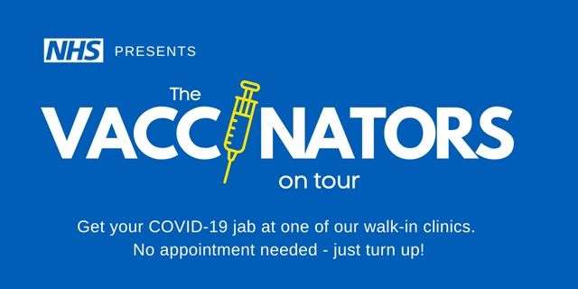 The Vaccinators are at Doddington Hospital and offering walk-in jabs for the next two days.