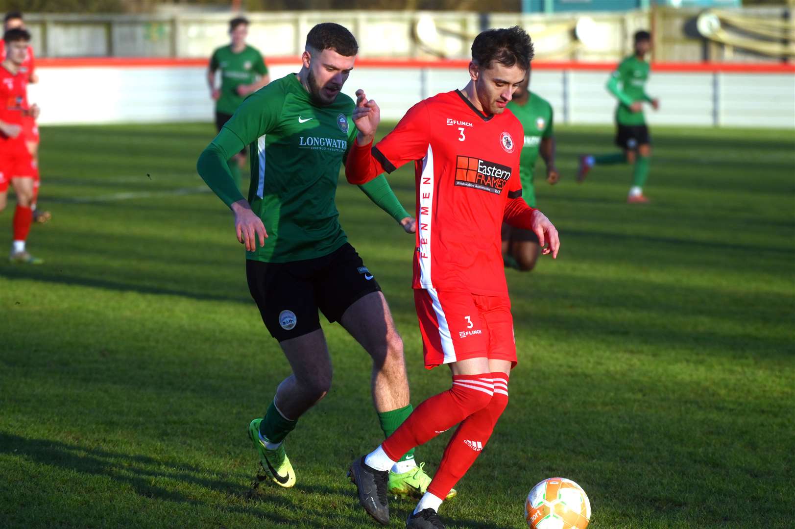 Amir Ward on the ball