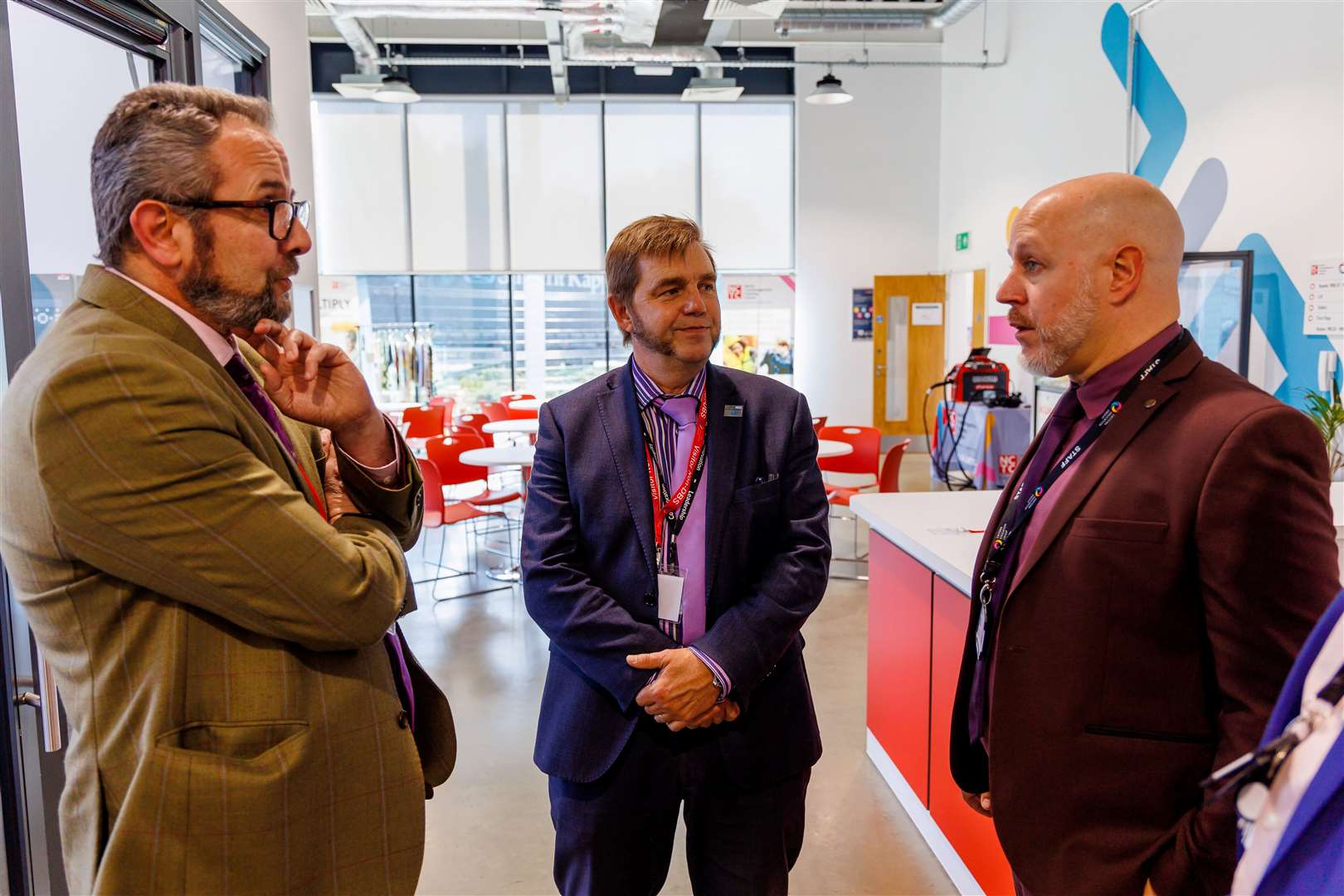 From left: Al Kingsley, Mayor Dr Nik Johnson, and Phil Stittle. Picture: Combined Authority