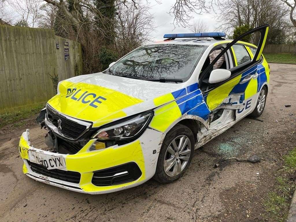 Three men charged after police officers injured