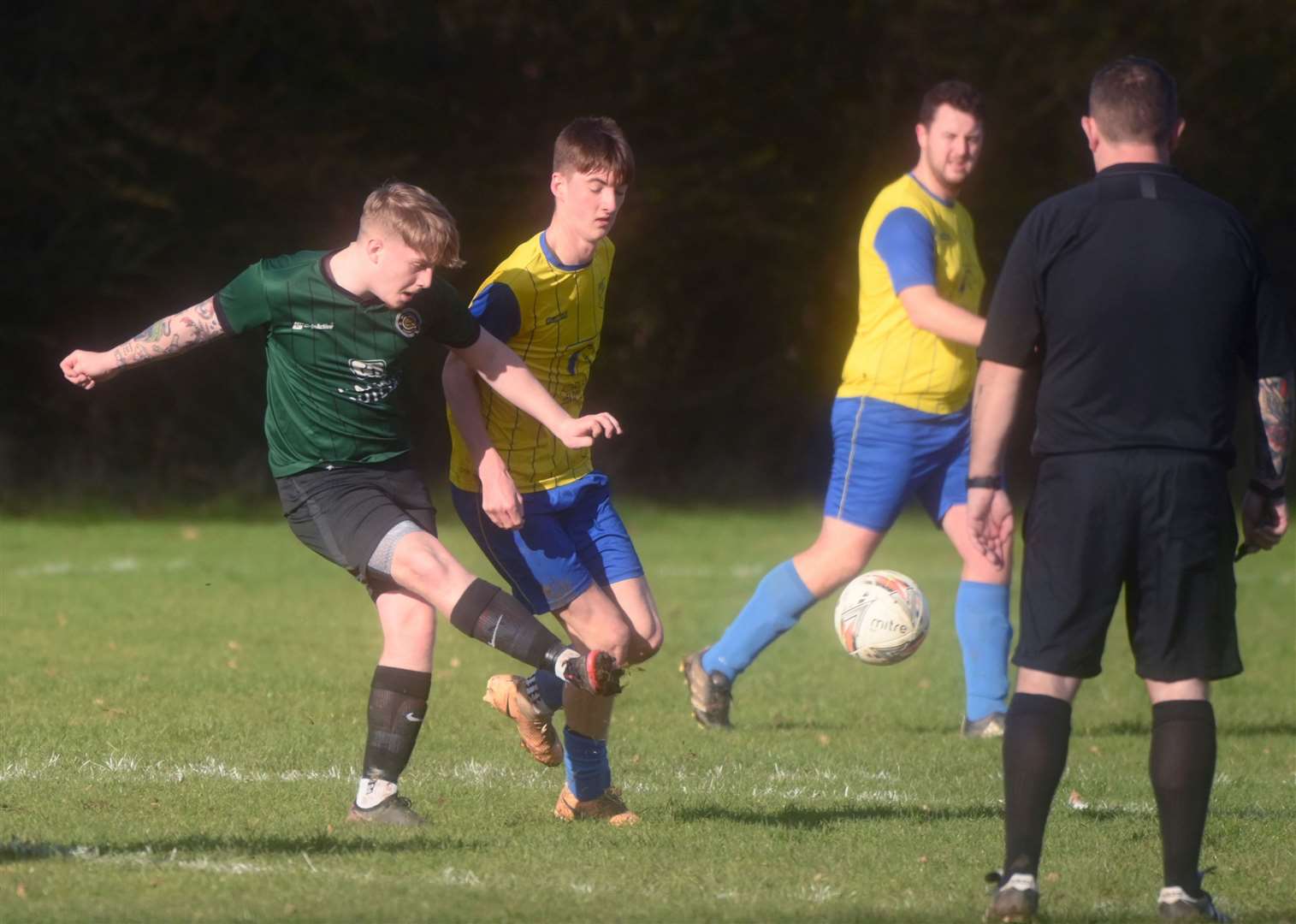 Marshland Saints Reserves (Green) v Gayton United (Yellow)