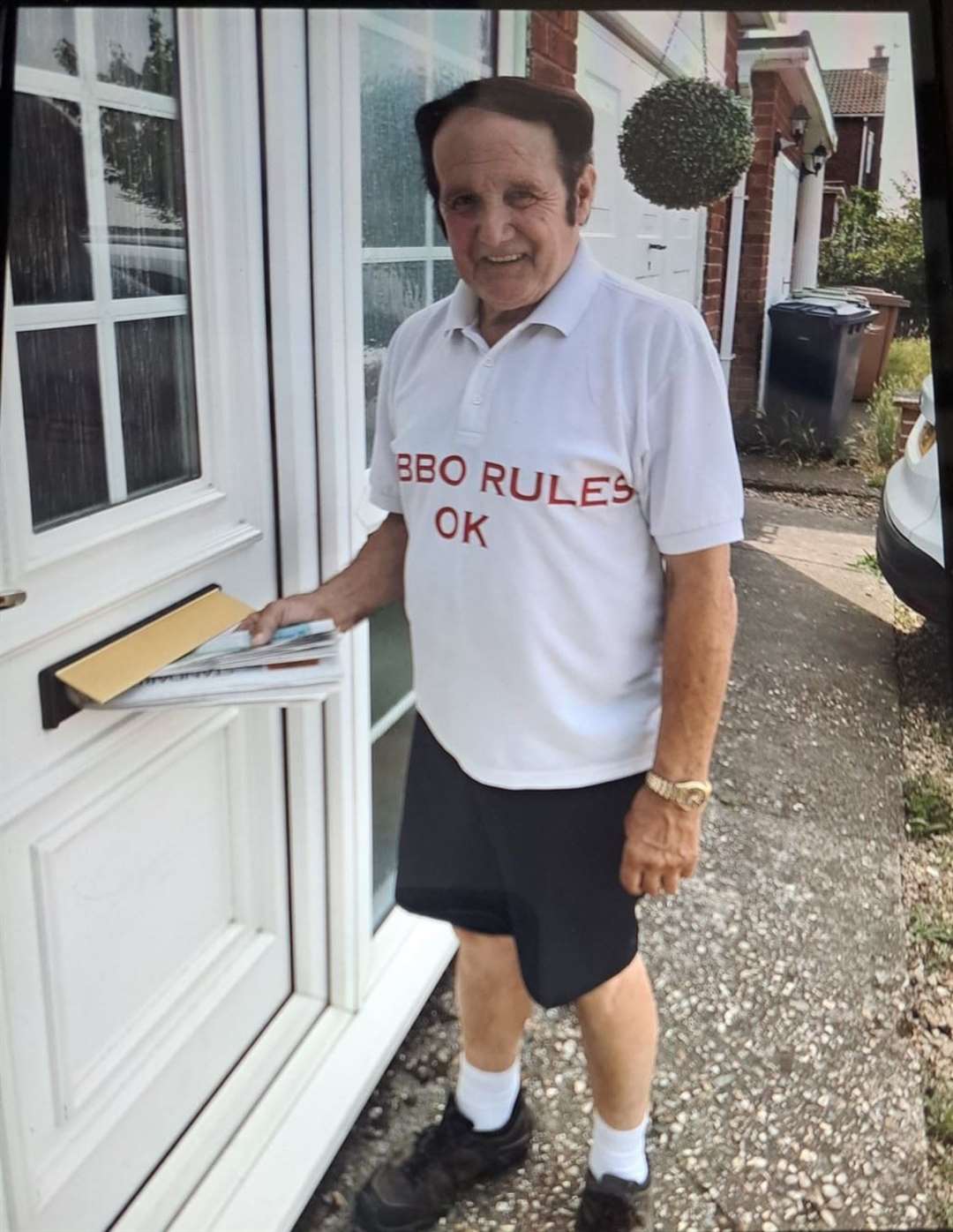 Brian Webb launched a postal service in 2014 for his residential customers and businesses and delivered to more than 23 villages.