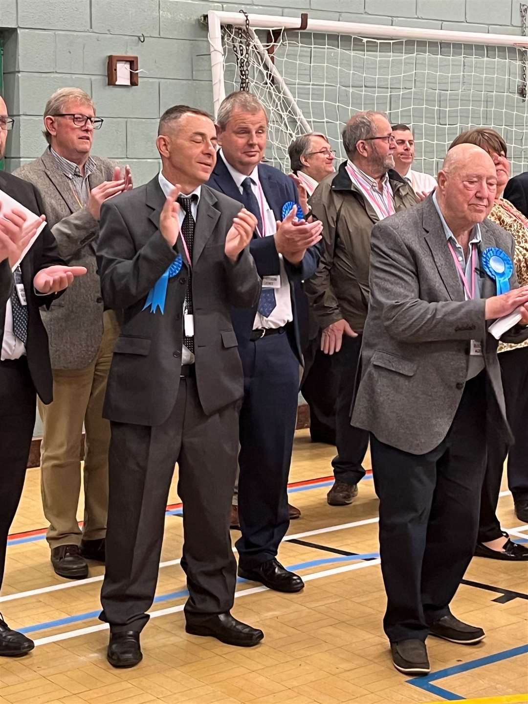 Chris Boden was returned as a councillor for Whittlesey East ward he has been the council leader for the past four years.