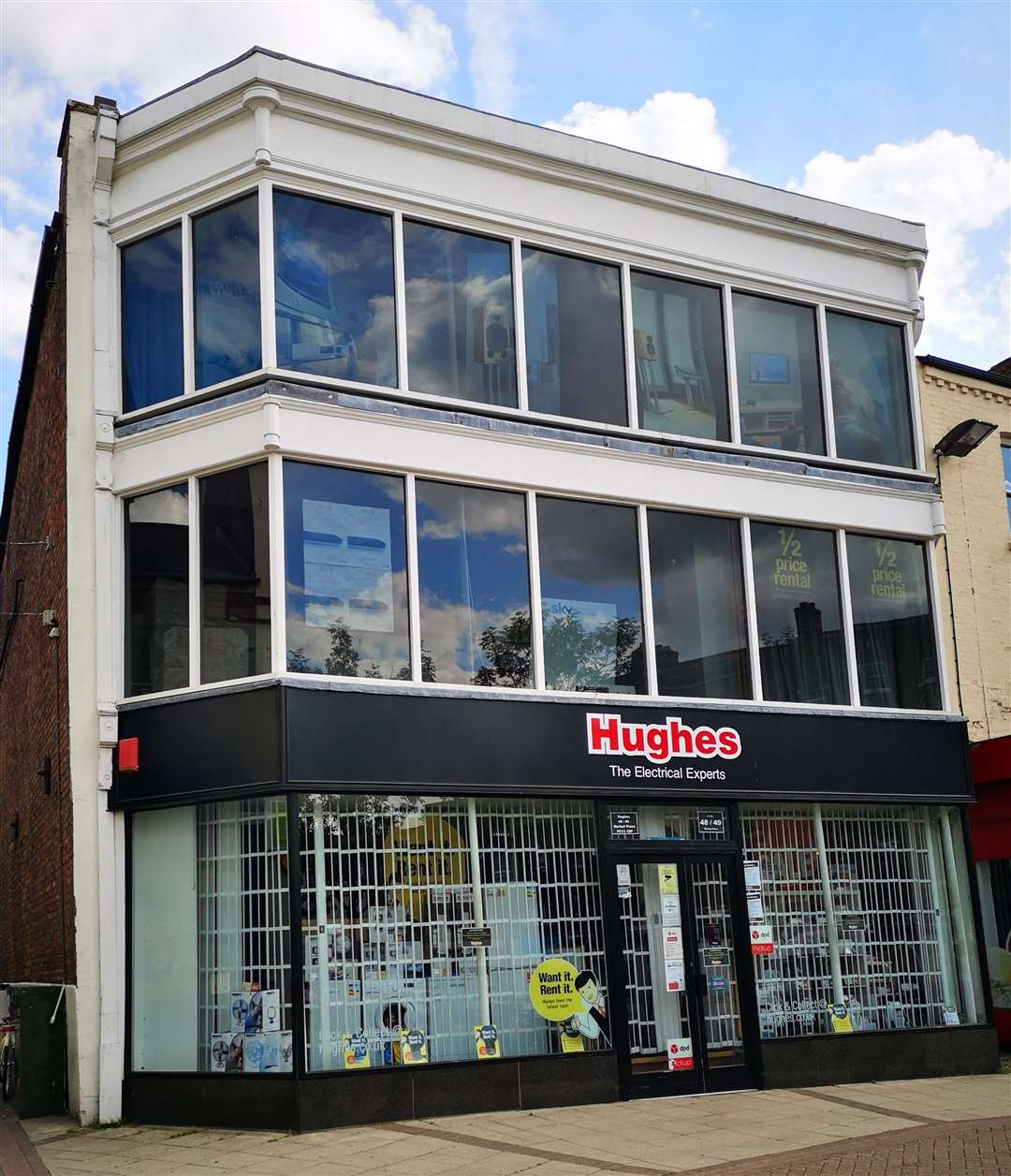 The Hughes store in Wisbech Market Place (39371784)