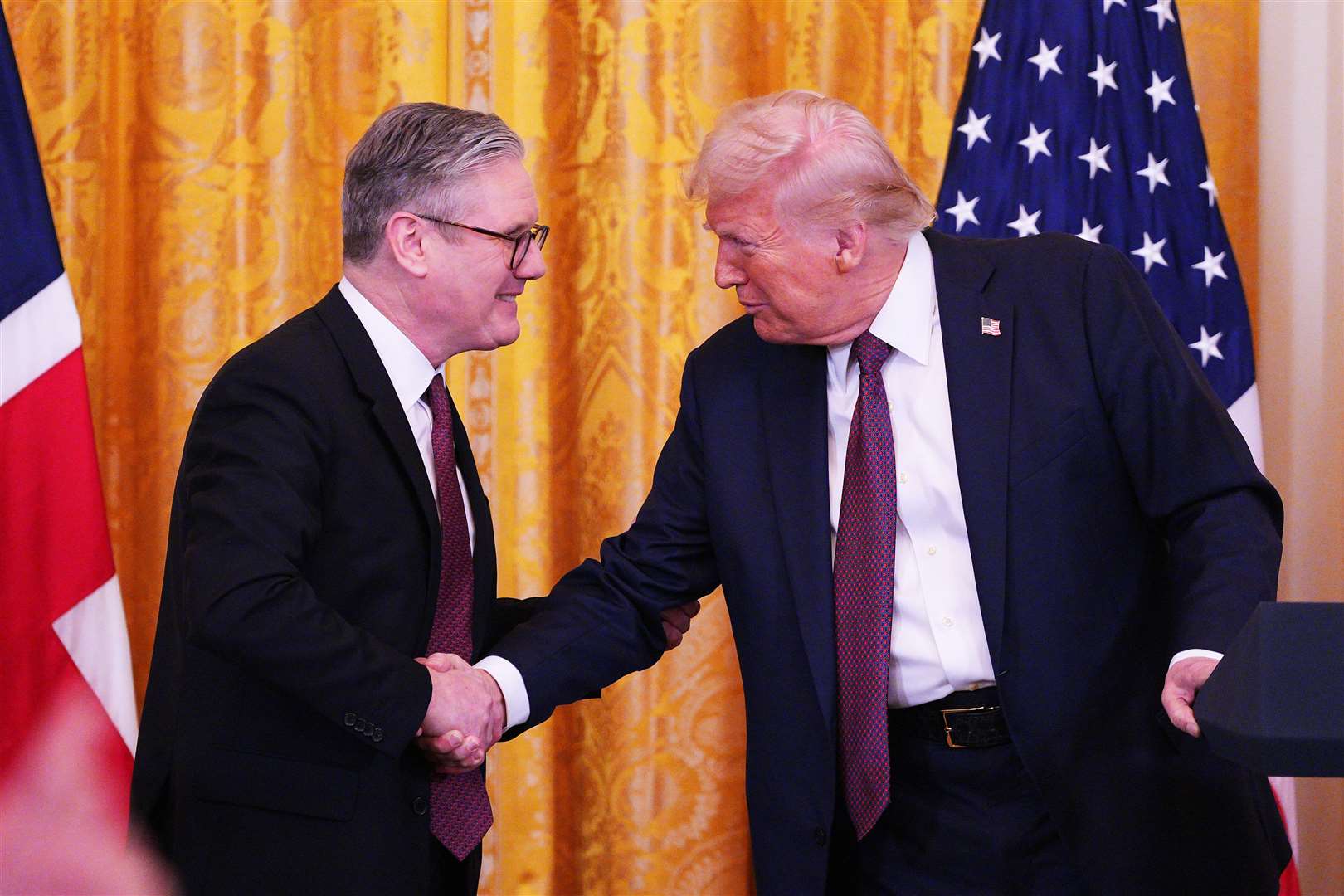 Sir Keir Starmer is hoping a trade deal with the US can spare the UK from tariffs (Carl Court/PA)