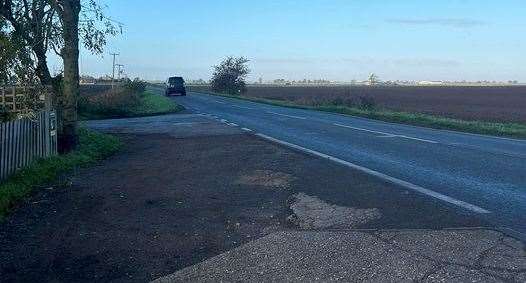 Traffic is flowing along Wimblington Road, Manea despite attempts to close it despite the road closure being cancelled by highways. Picture: Facebook