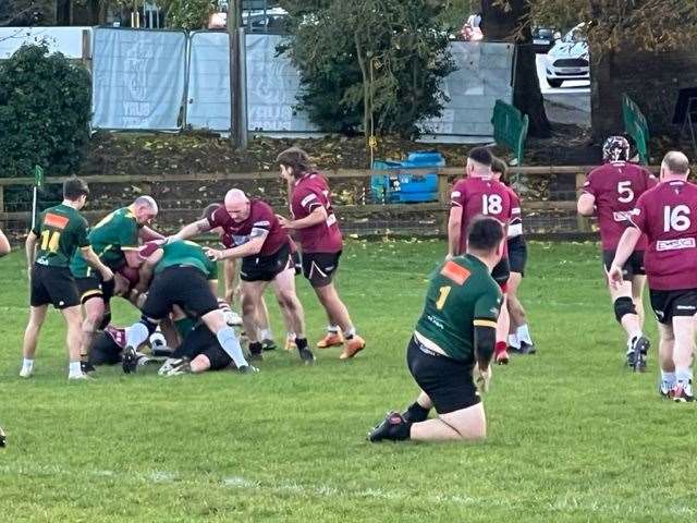 March Bears in league action against Bury St Edmunds