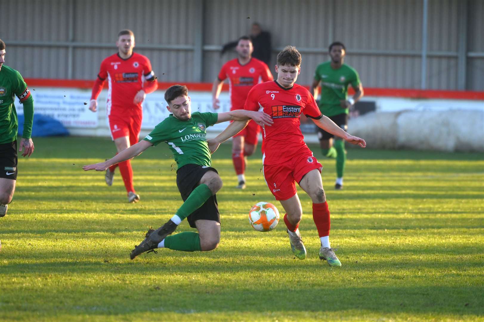 Reuben Marshall on the ball again