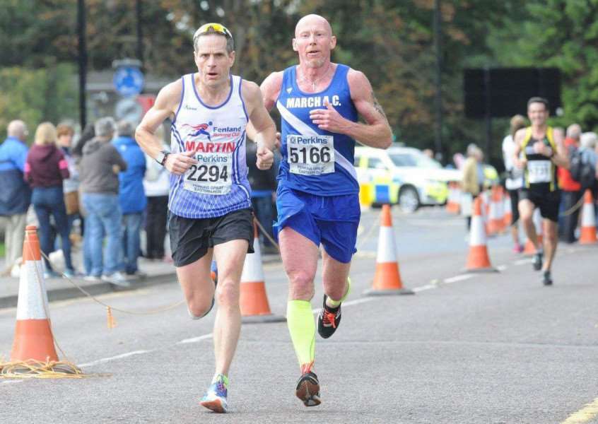 Fenland Runner Martin Jennings and March Ac Billy Bremner