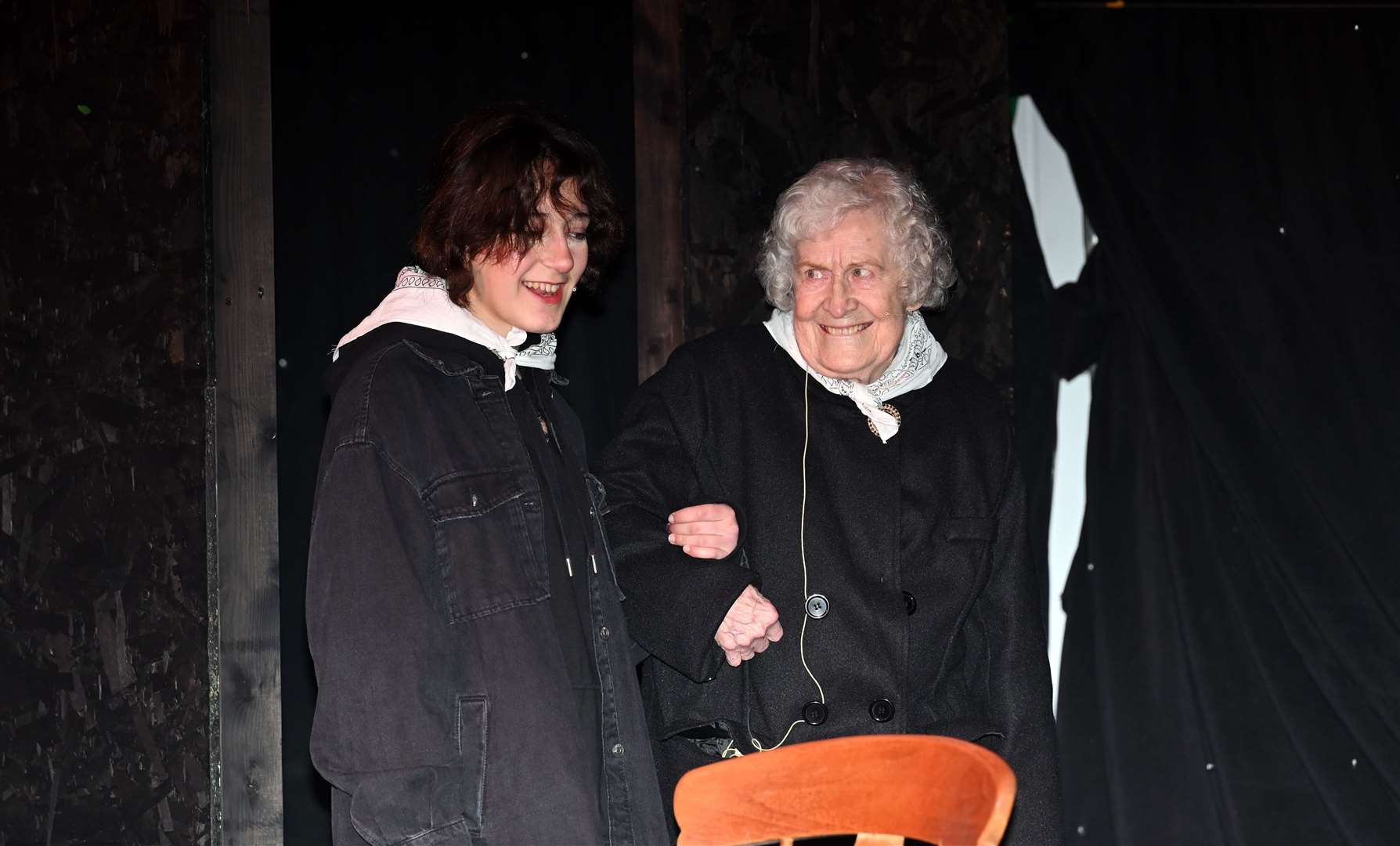 Nine Lives Theatre dress rehearsal of Superglue. (55274446)