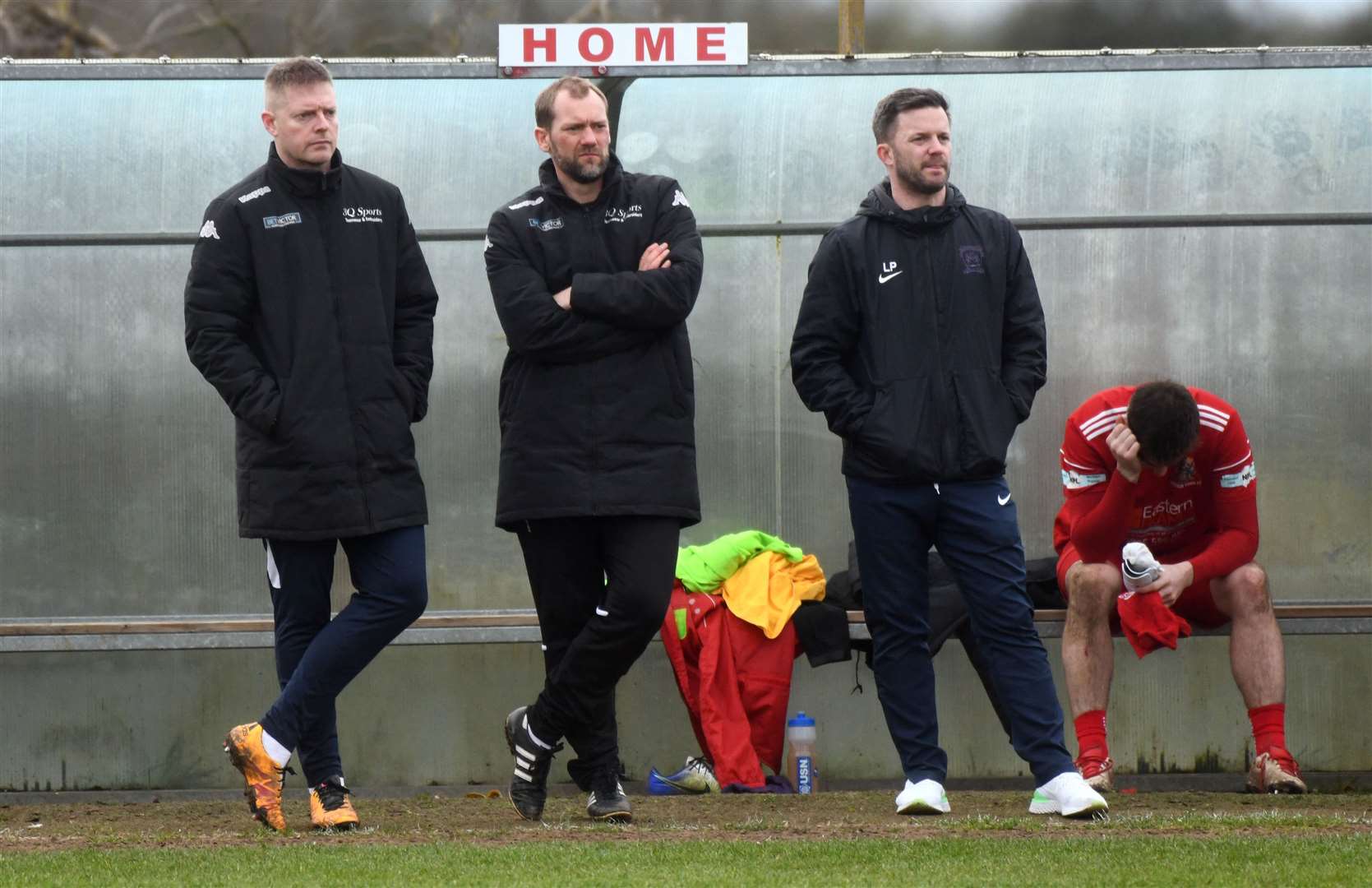 Wisbech Town manager Brett Whaley, staff and players will be without a league game 'until further notice'. Photo by Adam Fairbrother. MFCP-20AF03223.