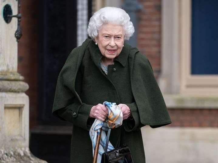 The Queen, having been consulted before her death, has added many personal touches to today's events. Picture: Joe Giddens/PA.