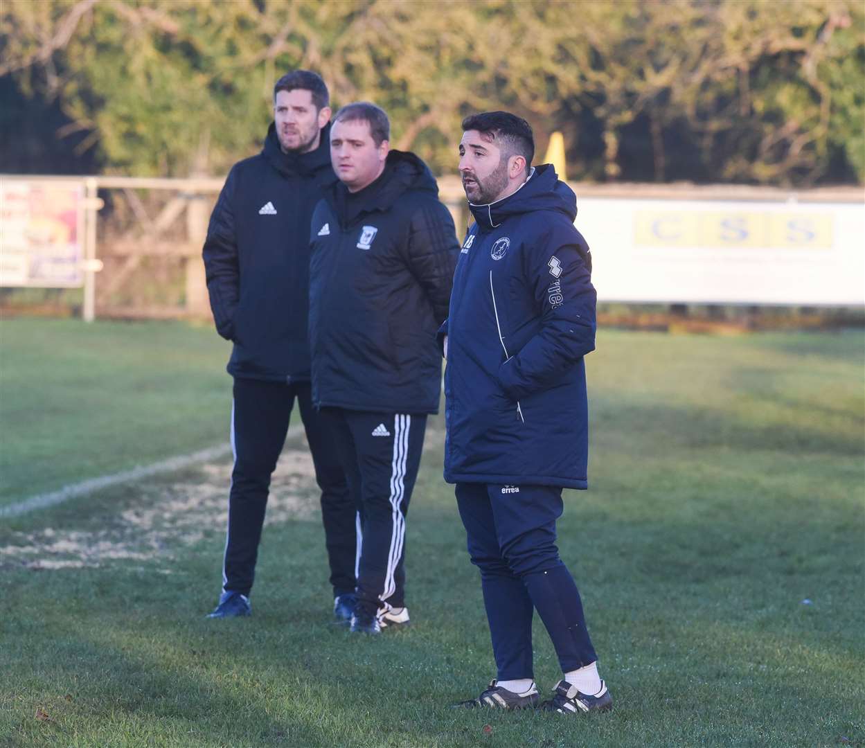 Wisbech St Mary manager Alex Kaufman.