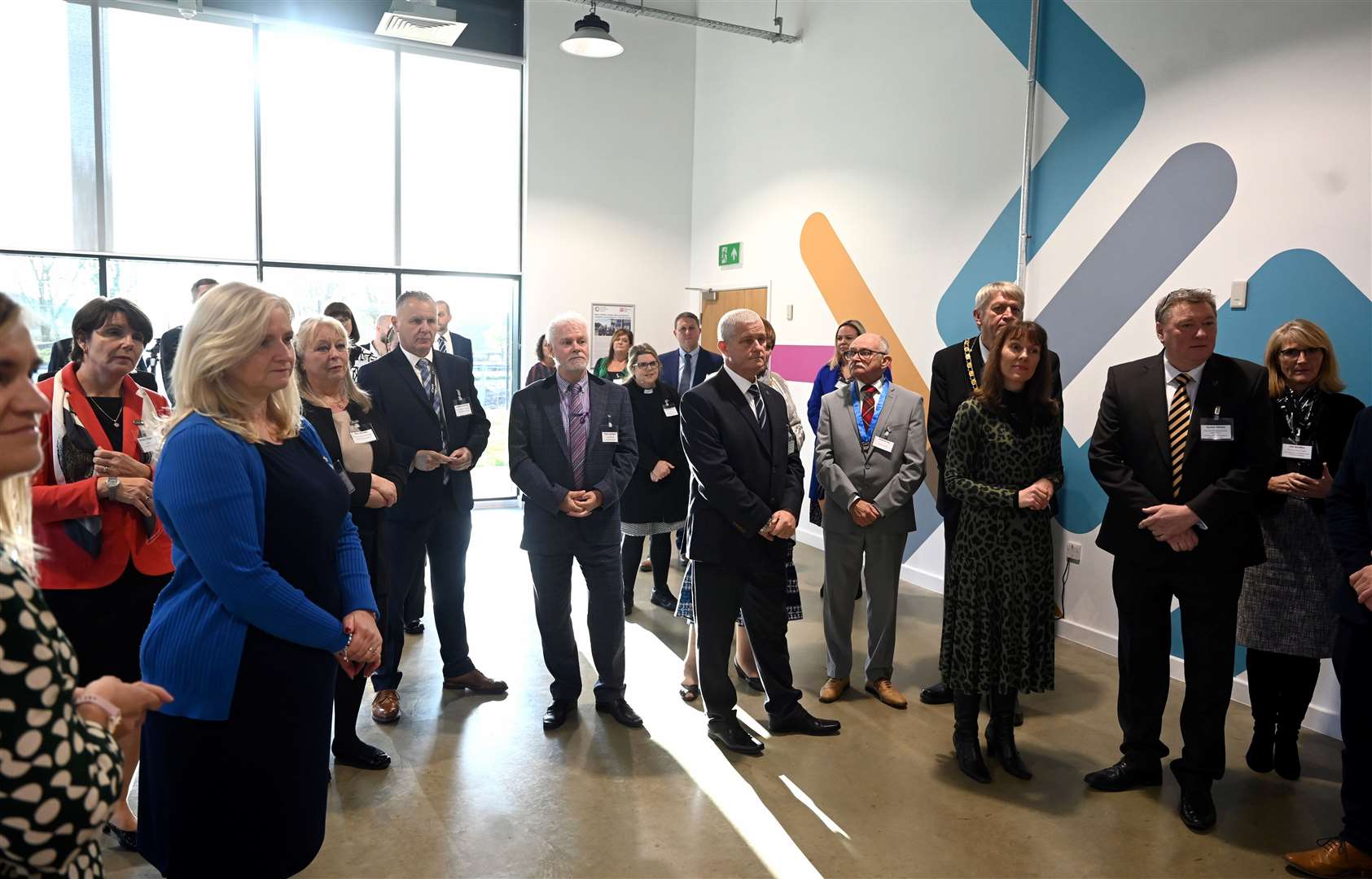Princess Anne visiting the North Cambridgeshire Training Centre in Chatteris