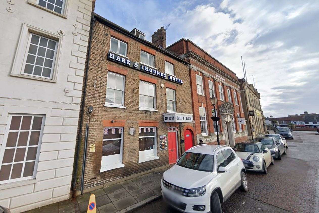 The Hare and Hounds pub on North Brink is one of three businesses that Cambridgeshire Police has asked for a review of their premises licence