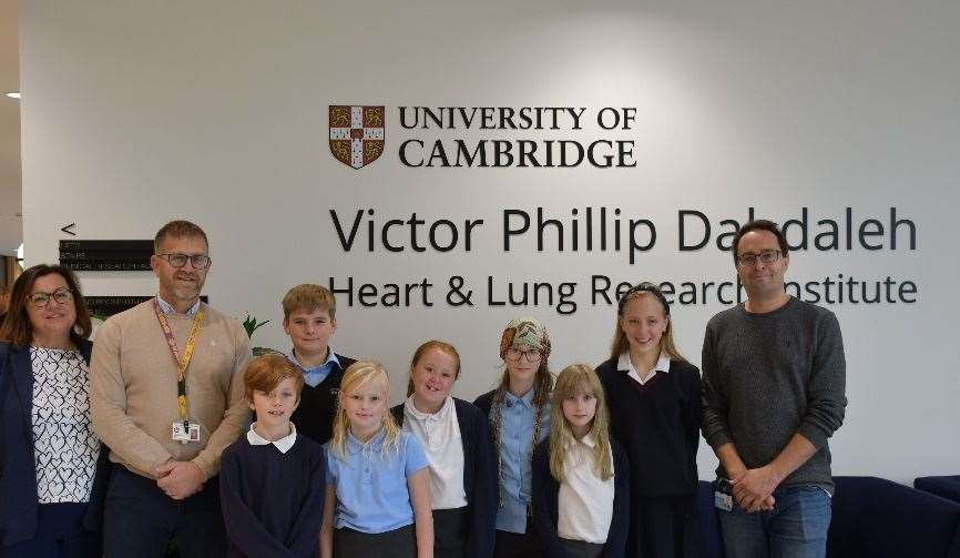 The group also discovered more about pioneering research at the adjacent Victor Phillip Dahdaleh of the Heart & Lung Research Institute