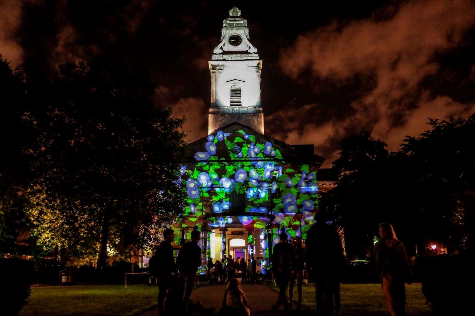 Towns across Fenland will have this kind of light display free next month