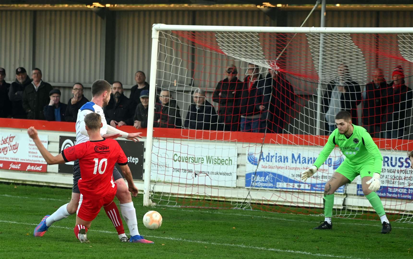 So close for Morgan Penfold